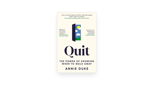 Quit by Annie Duke 📖